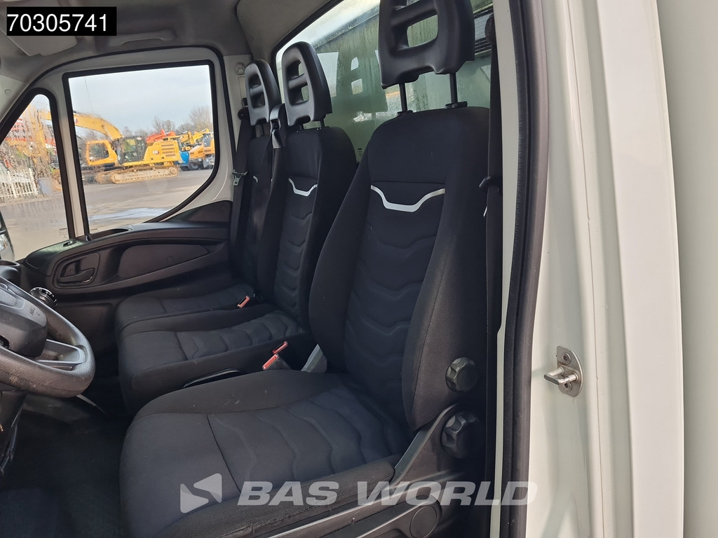 Iveco Daily 35C14 Kipper met Kist Dubbellucht 3,5t Trekhaak Airco Cruise Euro6 Tipper Benne Kieper Airco Trekhaak Cruise control 12