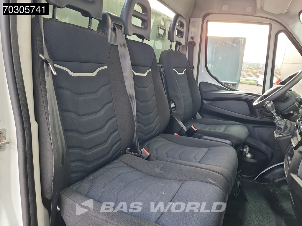 Iveco Daily 35C14 Kipper met Kist Dubbellucht 3,5t Trekhaak Airco Cruise Euro6 Tipper Benne Kieper Airco Trekhaak Cruise control 13