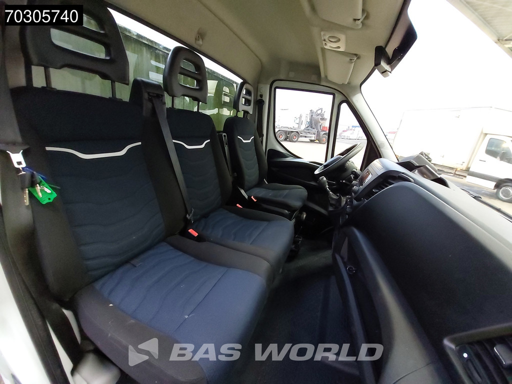Iveco Daily 35C14 Kipper met Kist Dubbellucht 3,5t Trekhaak Airco Cruise Euro6 Tipper Benne Kieper Airco Trekhaak Cruise control 16