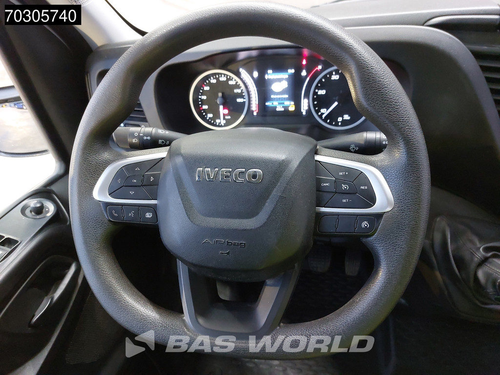 Iveco Daily 35C14 Kipper met Kist Dubbellucht 3,5t Trekhaak Airco Cruise Euro6 Tipper Benne Kieper Airco Trekhaak Cruise control 21