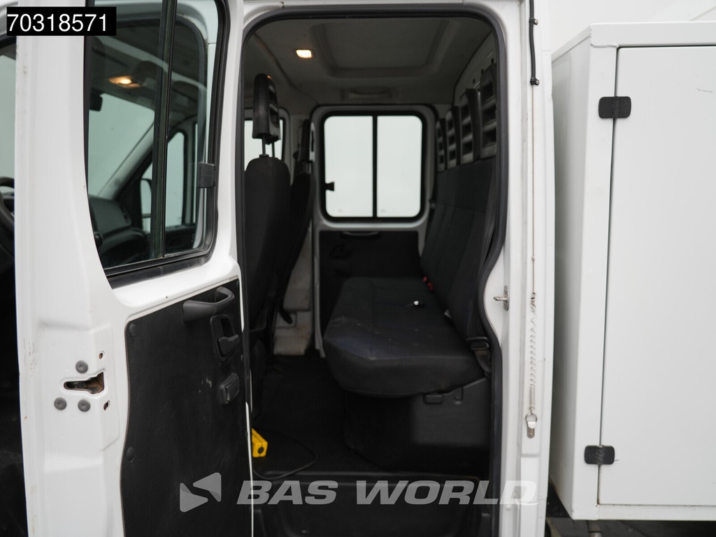 Iveco Daily 35C14 Open Laadbak Dubbel Cabine 3,5t Trekhaak Dubbellucht Airco Cruise Euro6 Pritsche Pickup Open Box Airco Trekhaak Cruise control 15