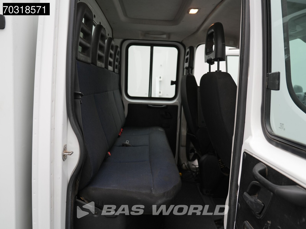 Iveco Daily 35C14 Open Laadbak Dubbel Cabine 3,5t Trekhaak Dubbellucht Airco Cruise Euro6 Pritsche Pickup Open Box Airco Trekhaak Cruise control 17
