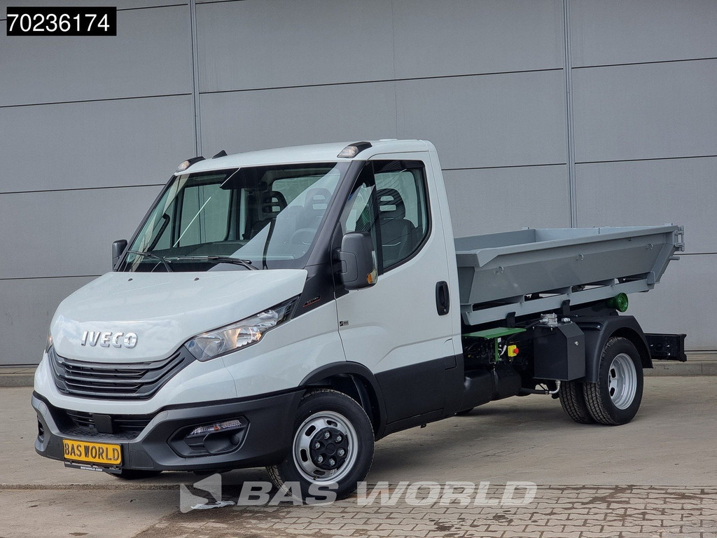 Iveco Daily 35C16 3.0L 160PK Haakarm Airco Cruise Euro6 Kipper Hooklift Abrollkipper 2m3 Airco Cruise control 10