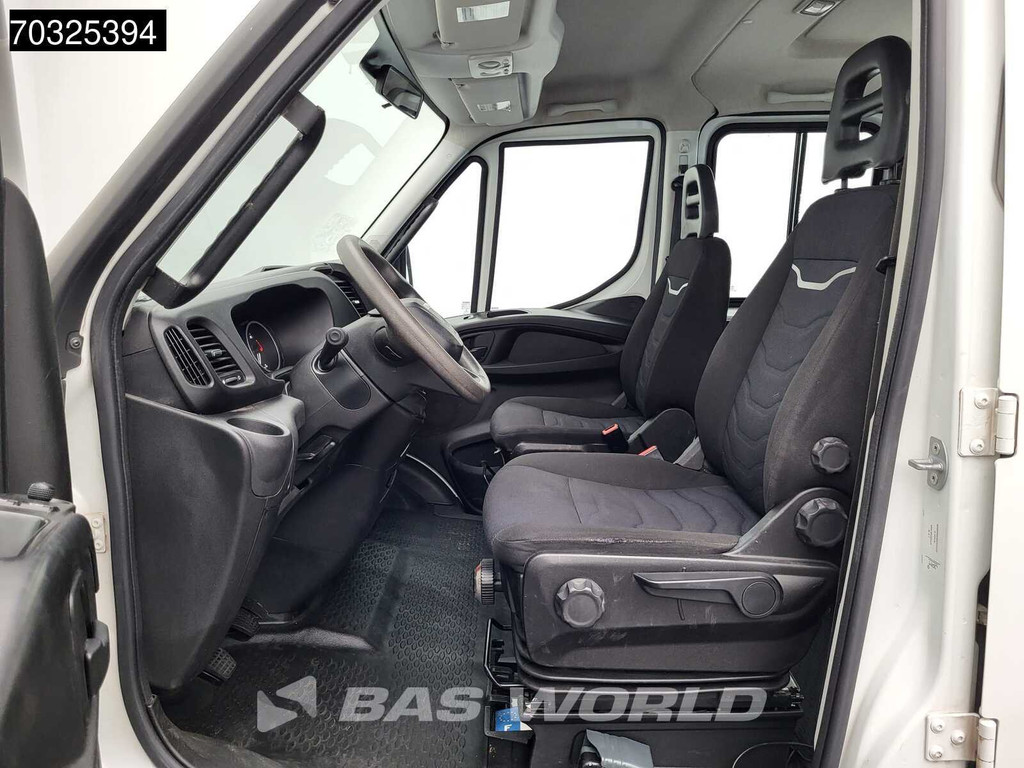 Iveco Daily 35C16 3.0L Kipper met Kist Dubbel Cabine Dubbellucht 3,5t Trekhaak Navi Airco Cruise Camera Euro6 Tipper Benne Kieper Airco Trekhaak Cruise control 14