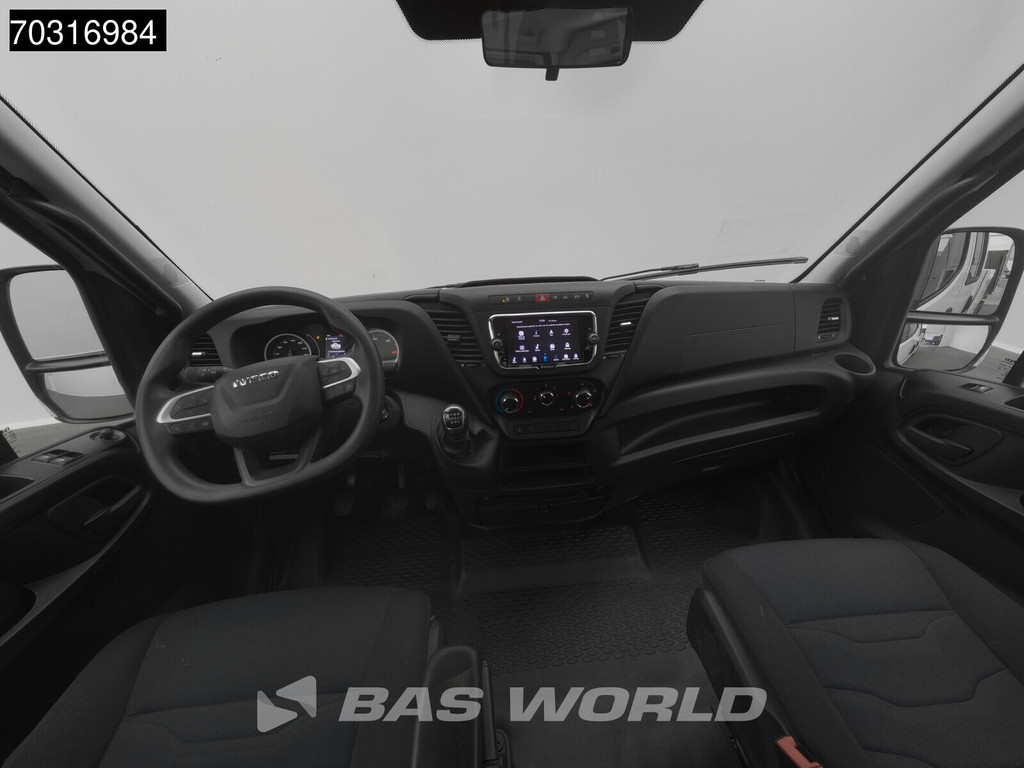 Iveco Daily 35C16 3.0L Kipper met Kist Dubbel Cabine Dubbellucht 3,5t Trekhaak Navi Airco Cruise Camera Euro6 Tipper Benne Kieper Airco Trekhaak Cruise control 17