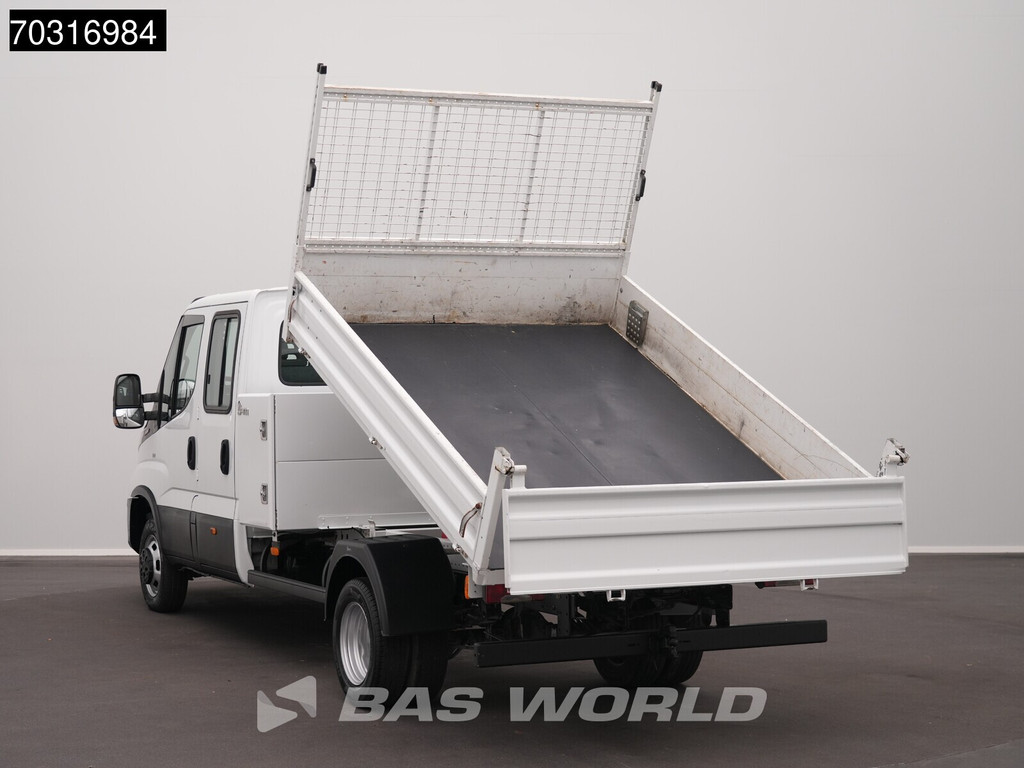 Iveco Daily 35C16 3.0L Kipper met Kist Dubbel Cabine Dubbellucht 3,5t Trekhaak Navi Airco Cruise Camera Euro6 Tipper Benne Kieper Airco Trekhaak Cruise control 2