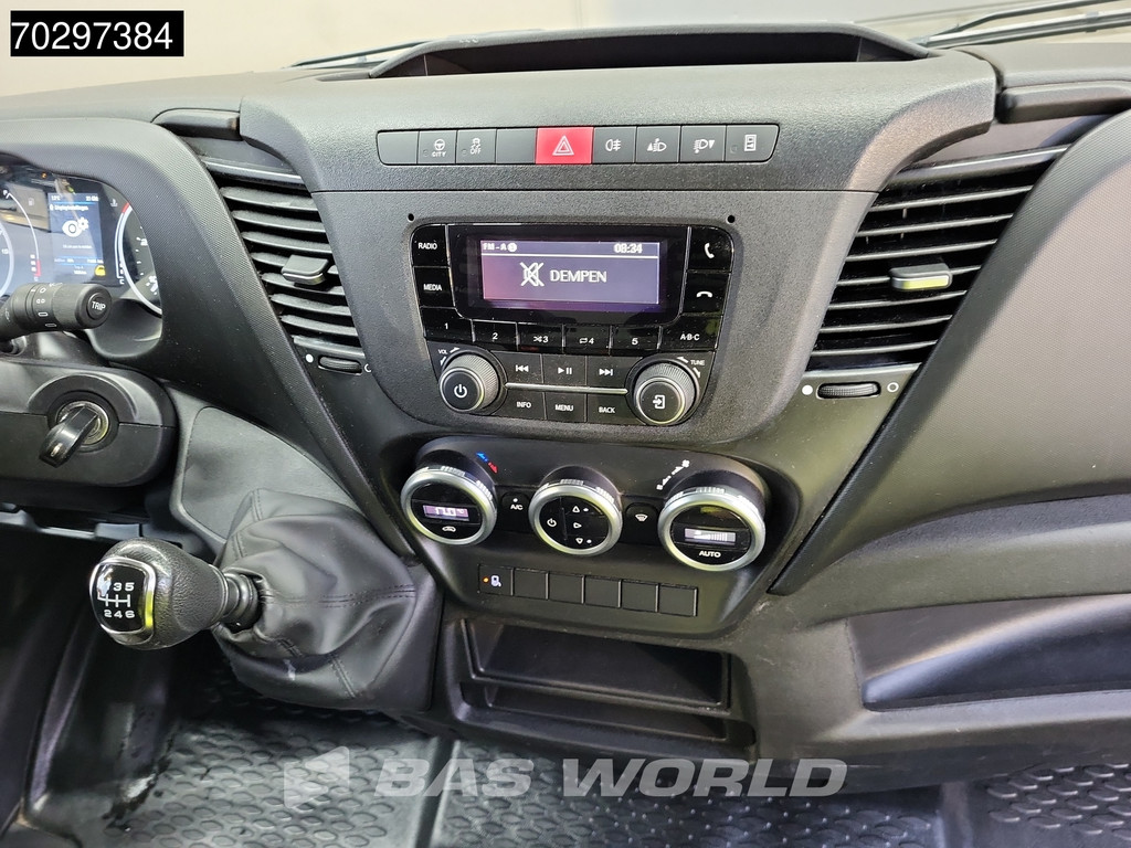 Iveco Daily 35C16 3.0L Laadklep Dubbellucht 160PK Bakwagen Airco Cruise Euro6 Meubelbak Koffer Airco Cruise control 13