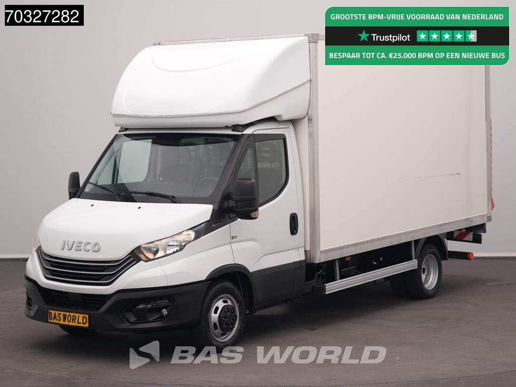 Iveco Daily 35C16 3.0L Laadklep Zijdeur Dubbellucht Bakwagen Airco Cruise DHollandia Euro6 Meubelbak Koffer Airco Cruise control