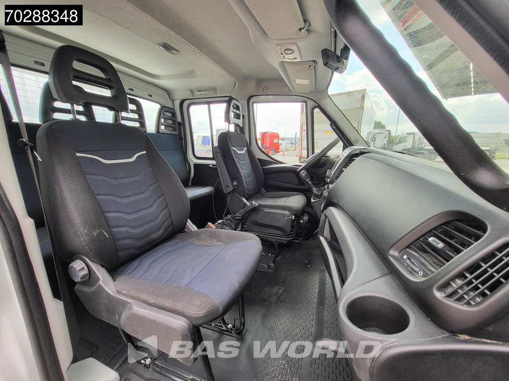 Iveco Daily 35C16 3.0L Open Laadbak met Kist Dubbel Cabine Dubbellucht 3,5t Trekhaak Airco Cruise Euro6 Pritsche Pickup Open Box Airco Trekhaak Cruise control 14