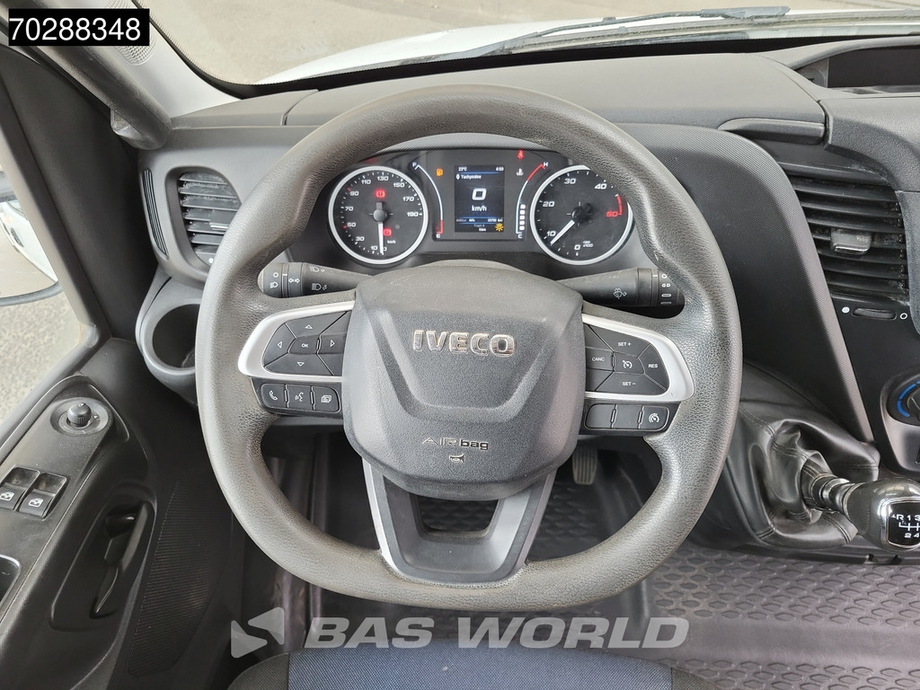 Iveco Daily 35C16 3.0L Open Laadbak met Kist Dubbel Cabine Dubbellucht 3,5t Trekhaak Airco Cruise Euro6 Pritsche Pickup Open Box Airco Trekhaak Cruise control 19