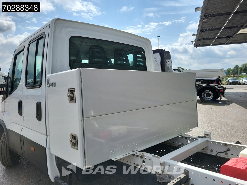 Iveco Daily 35C16 3.0L Open Laadbak met Kist Dubbel Cabine Dubbellucht 3,5t Trekhaak Airco Cruise Euro6 Pritsche Pickup Open Box Airco Trekhaak Cruise control 8