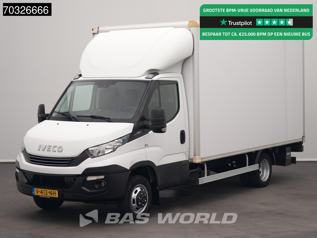 Iveco Daily 35C16 Automaat Laadklep Zijdeur Dubbellucht 160PK Bakwagen Airco Cruise Euro6 Meubelbak Koffer Möbelkoffer Airco Cruise control