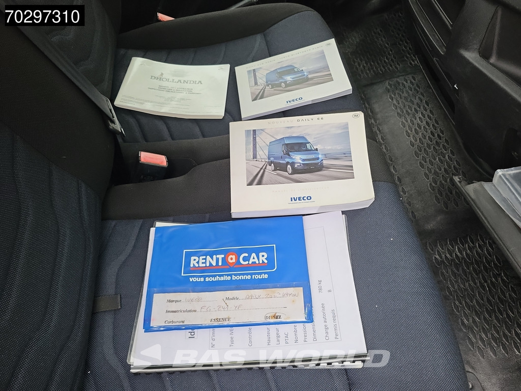 Iveco Daily 35C16 Chassis Cabine 410WB Dubbellucht 160PK Airco Cruise Euro6 Fahrgestell Cruise control 19