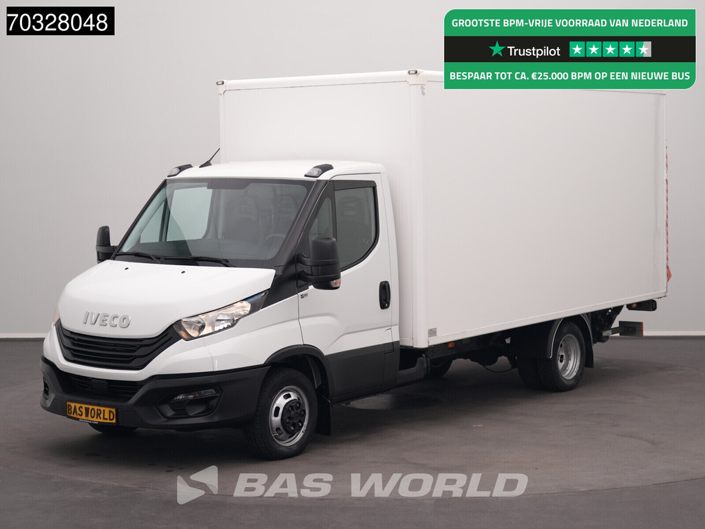 Iveco Daily 35C16 Laadklep Dubbellucht 160PK Bakwagen Airco Euro6 Meubelbak Koffer Airco