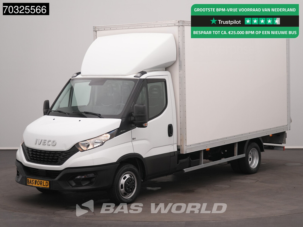 Iveco Daily 35C16 Laadklep Dubbellucht Bakwagen Airco Cruise Euro6 Meubelbak Koffer Airco Cruise control