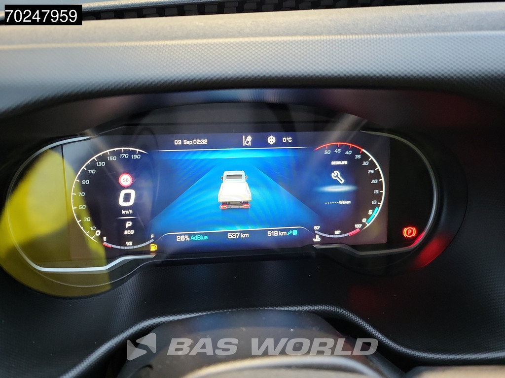 Iveco Daily 35C18 3.0 180PK Nwe model 2025 Dubbel Cabine Open laadbak Navi ACC LED 3,5T Trekvermogen Pritsche Pickup 3m3 Airco Dubbel cabine 17