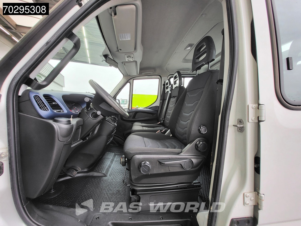Iveco Daily 35C18 3.0L Automaat Kipper Dubbellucht 3,5t Trekhaak 180PK Airco Cruise Euro6 Kieper Tipper Benne 2m3 Airco Trekhaak Cruise control 11