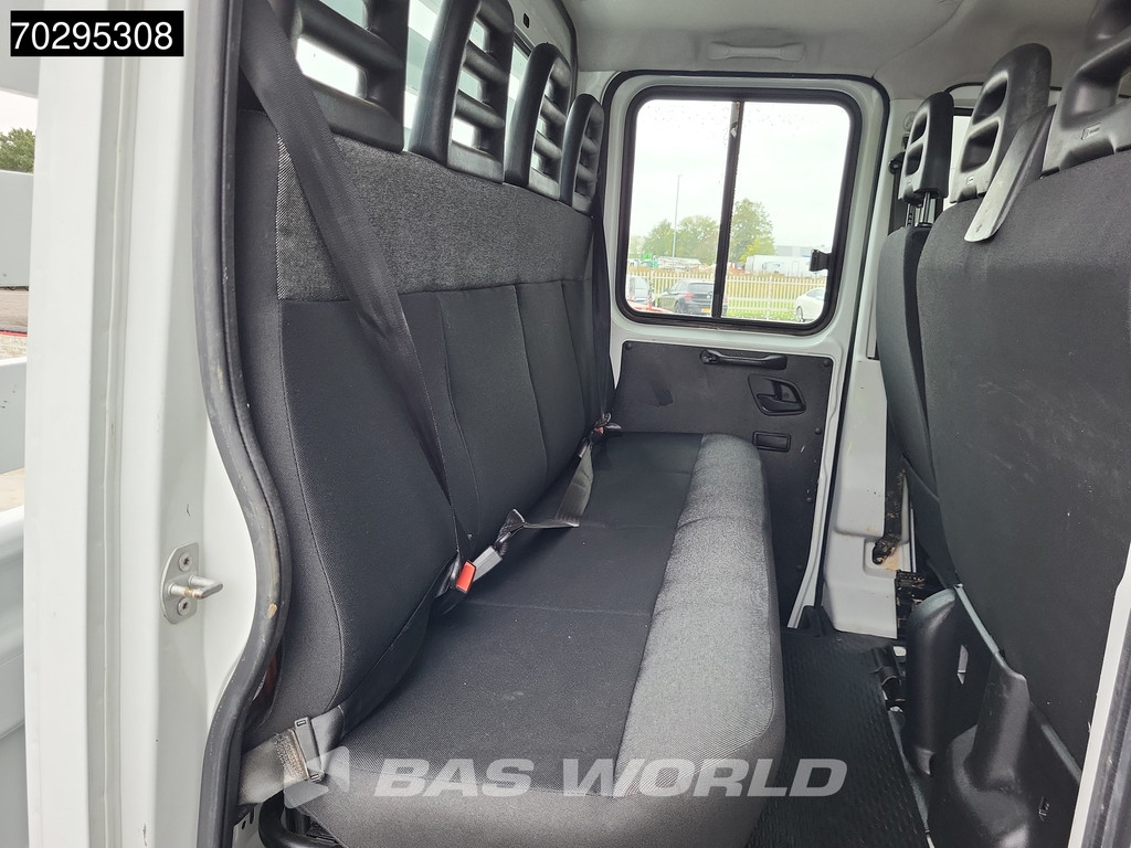 Iveco Daily 35C18 3.0L Automaat Kipper Dubbellucht 3,5t Trekhaak 180PK Airco Cruise Euro6 Kieper Tipper Benne 2m3 Airco Trekhaak Cruise control 12