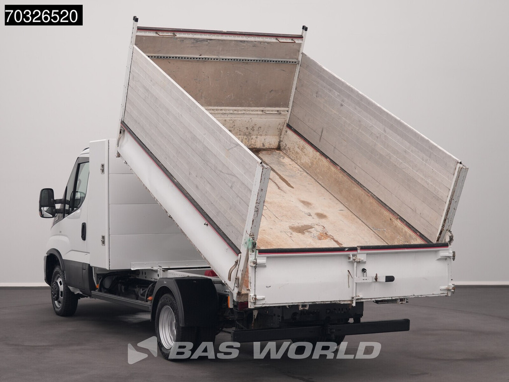 Iveco Daily 35C18 3.0L Automaat Kipper met Kist Dubbellucht 3,5t Trekhaak Cruise Euro6 Tipper Benne Kieper Trekhaak Cruise control 6