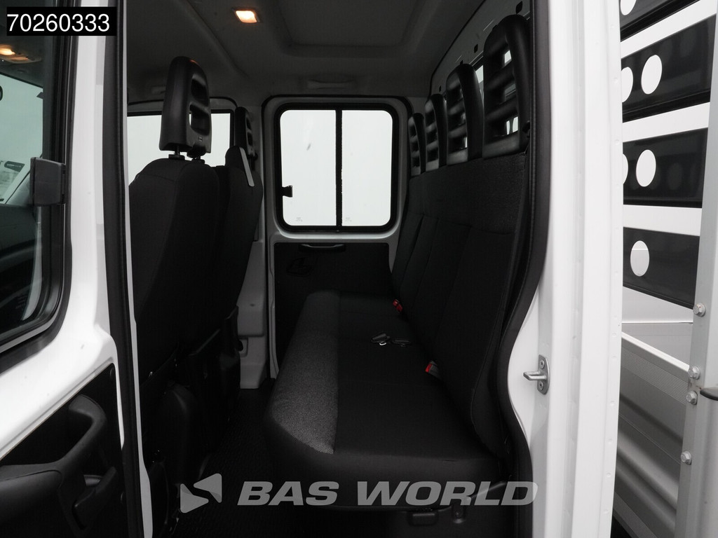 Iveco Daily 35C21 3-Zijdige Kipper Dubbel Cabine 210PK 3.0L Dubbellucht 3,5t Trekhaak ACC Airco LED Camera CarPlay Euro6 Tipper Benne Kieper Dreiseitenkipper 2m3 Airco 13