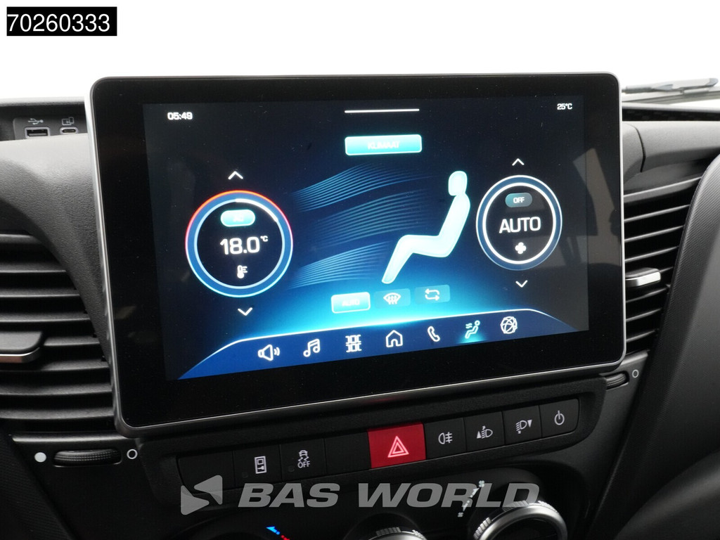 Iveco Daily 35C21 3-Zijdige Kipper Dubbel Cabine 210PK 3.0L Dubbellucht 3,5t Trekhaak ACC Airco LED Camera CarPlay Euro6 Tipper Benne Kieper Dreiseitenkipper 2m3 Airco 19