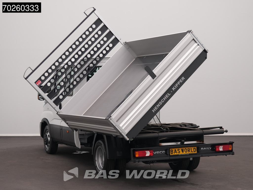 Iveco Daily 35C21 3-Zijdige Kipper Dubbel Cabine 210PK 3.0L Dubbellucht 3,5t Trekhaak ACC Airco LED Camera CarPlay Euro6 Tipper Benne Kieper Dreiseitenkipper 2m3 Airco 6