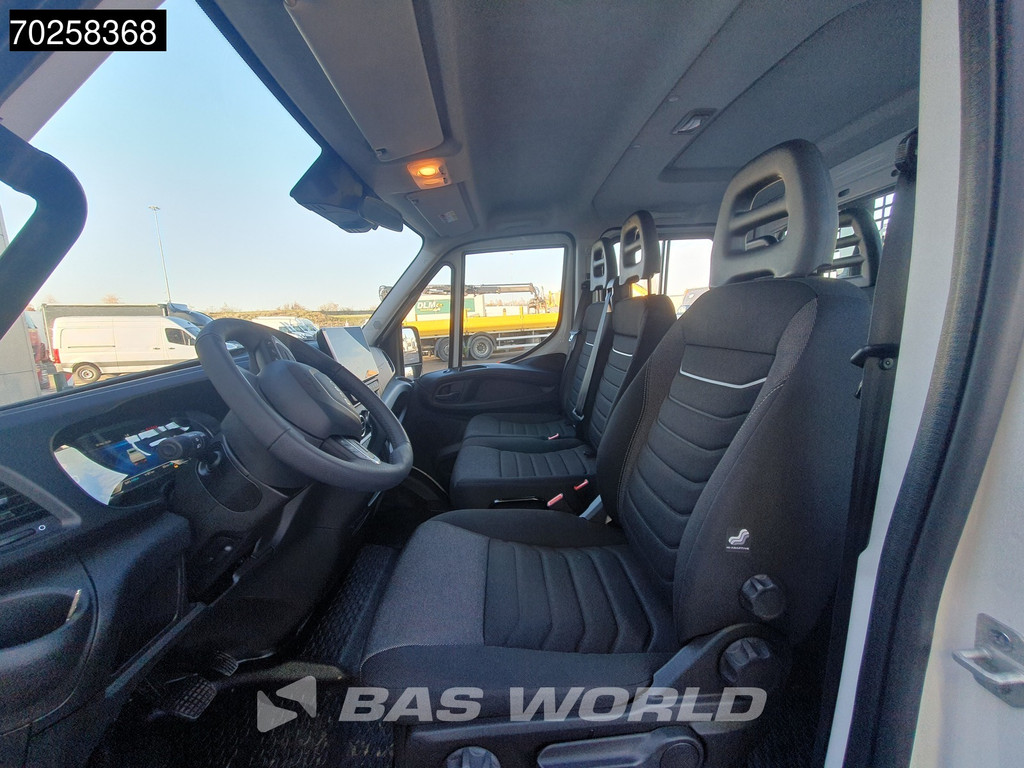 Iveco Daily 35C21 3.0 210PK 2025model Dubbel Cabine Open laadbak CarPlay ACC LED 3,5T Trekvermogen Pritsche Pickup 3m3 Airco 9