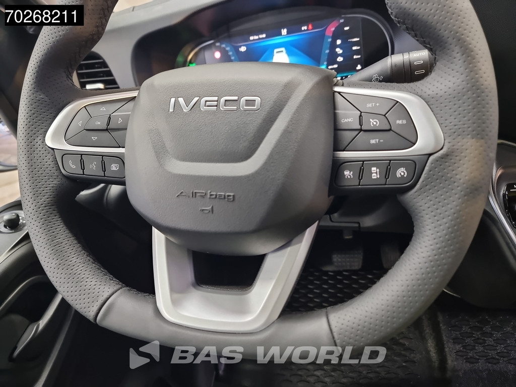 Iveco Daily 35C21 3.0L 210PK 2025model 485cmlang Automaat Open Laadbak Dubbellucht Pickup CarPlay ACC Airco 12