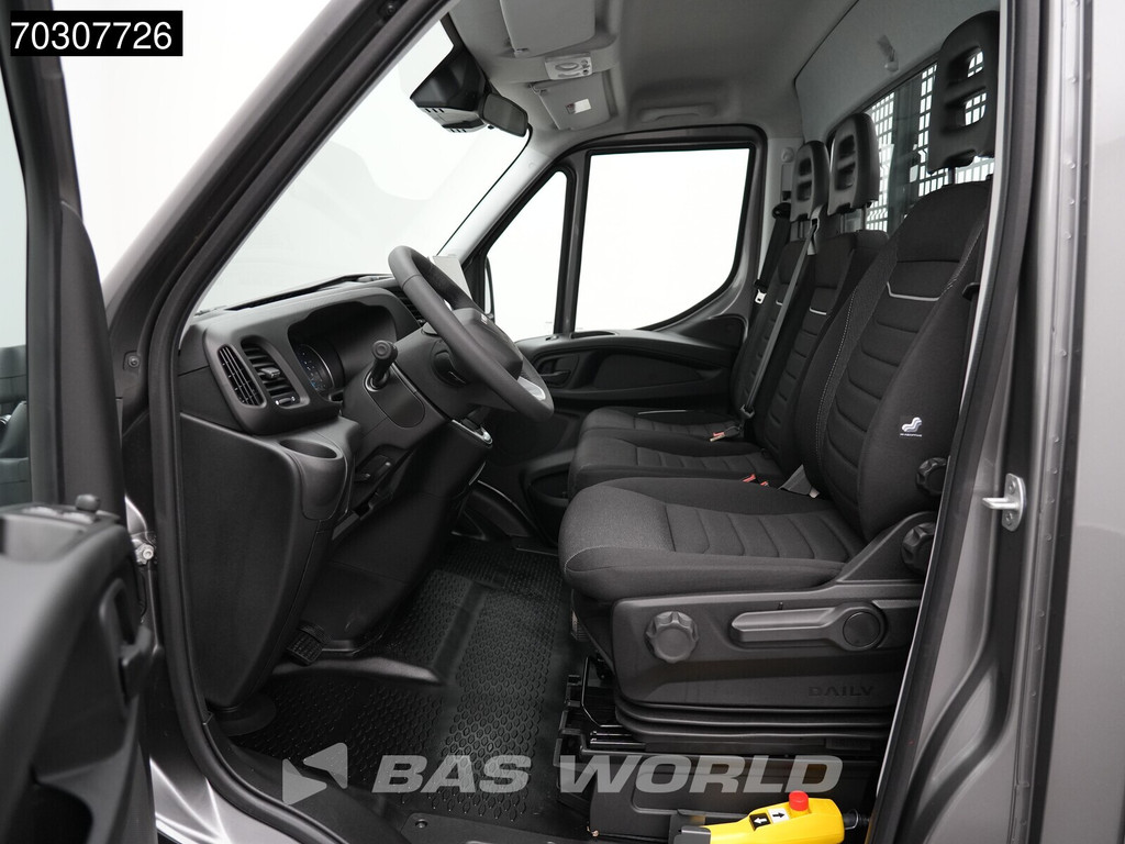 Iveco Daily 35C21 3.0L Automaat Driezijdige Kipper 210PK Dubbellucht ACC LED Airco Camera Parkeersensoren 3,5t Trekgewicht Euro6 Tipper Benne Kiepe Airco 3