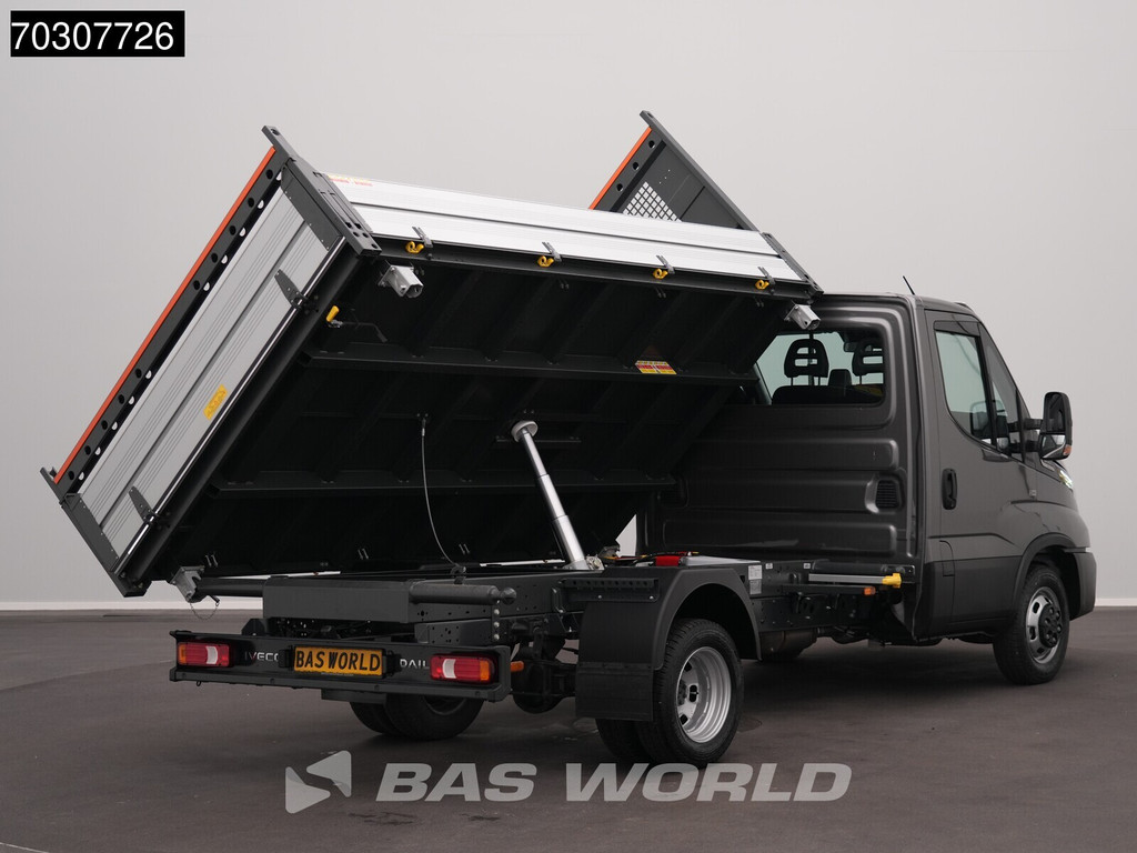 Iveco Daily 35C21 3.0L Automaat Driezijdige Kipper 210PK Dubbellucht ACC LED Airco Camera Parkeersensoren 3,5t Trekgewicht Euro6 Tipper Benne Kiepe Airco 7