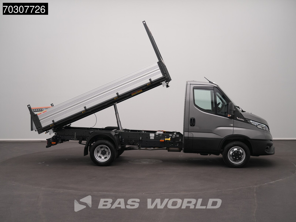 Iveco Daily 35C21 3.0L Automaat Driezijdige Kipper 210PK Dubbellucht ACC LED Airco Camera Parkeersensoren 3,5t Trekgewicht Euro6 Tipper Benne Kiepe Airco 8