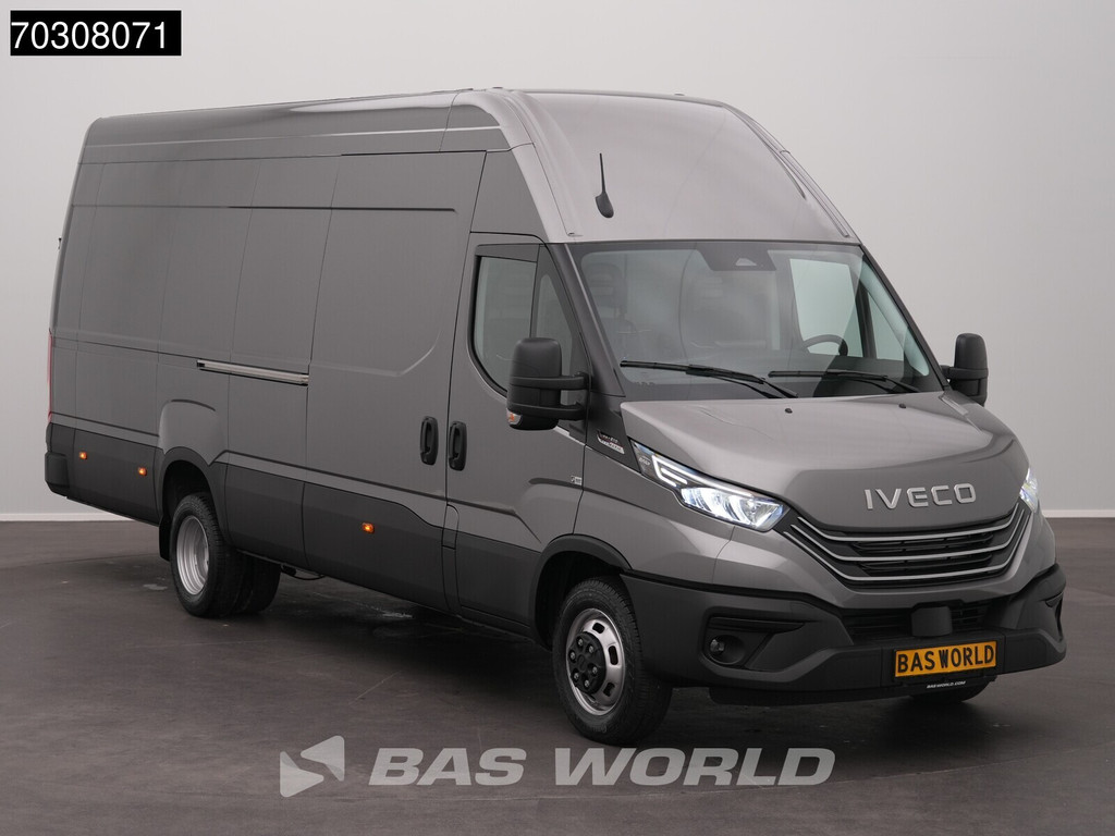 Iveco Daily 35C21 3.0L Automaat L3H3 Dubbellucht 210PK LED ACC Airco Camera Parkeersensoren CarPlay Stoelverwarming 3,5t Trekgewicht 19,6m3 Euro6 L3 Hoog Dak XL Airco 6