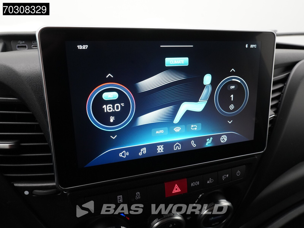 Iveco Daily 35C21 3.0L Automaat L4H3 Dubbellucht 210PK LED ACC Airco Camera Parkeersensoren CarPlay Stoelverwarming 3,5t Trekgewicht 19,6m3 Euro6 L4 Hoog Dak XL Airco 14