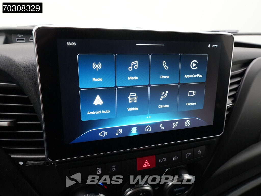 Iveco Daily 35C21 3.0L Automaat L4H3 Dubbellucht 210PK LED ACC Airco Camera Parkeersensoren CarPlay Stoelverwarming 3,5t Trekgewicht 19,6m3 Euro6 L4 Hoog Dak XL Airco 16