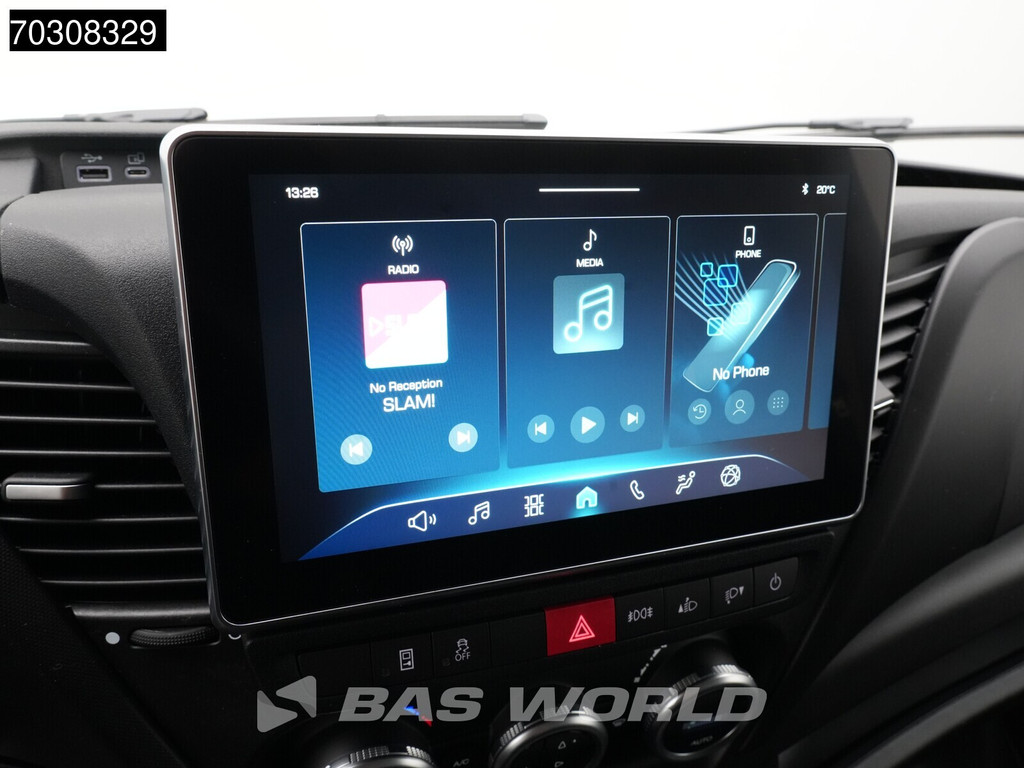 Iveco Daily 35C21 3.0L Automaat L4H3 Dubbellucht 210PK LED ACC Airco Camera Parkeersensoren CarPlay Stoelverwarming 3,5t Trekgewicht 19,6m3 Euro6 L4 Hoog Dak XL Airco 18