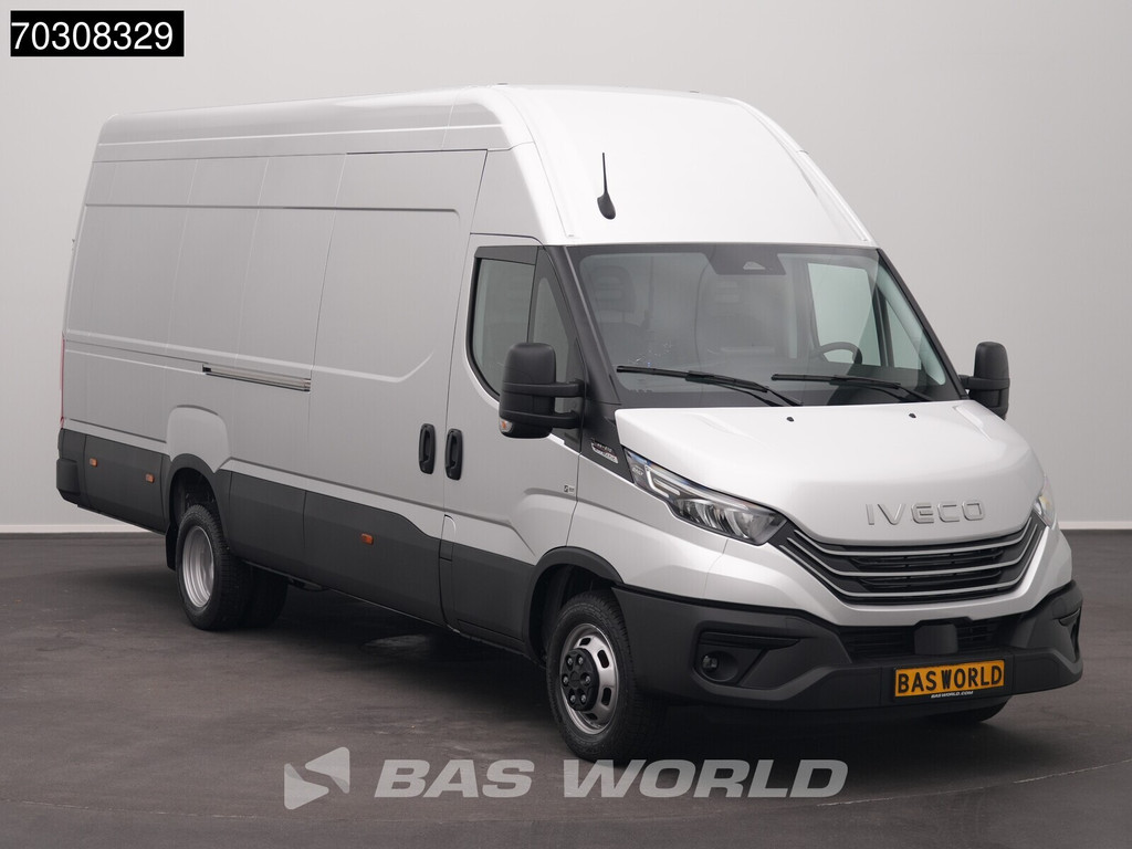 Iveco Daily 35C21 3.0L Automaat L4H3 Dubbellucht 210PK LED ACC Airco Camera Parkeersensoren CarPlay Stoelverwarming 3,5t Trekgewicht 19,6m3 Euro6 L4 Hoog Dak XL Airco 6