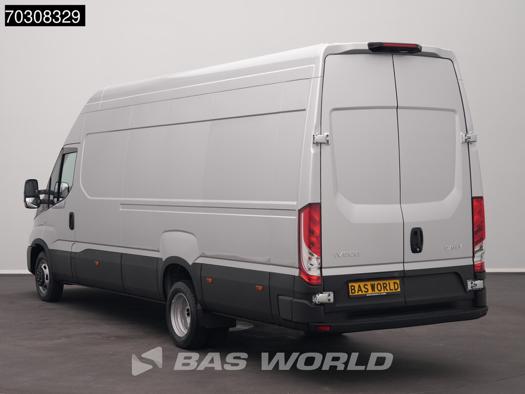 Iveco Daily 35C21 3.0L Automaat L4H3 Dubbellucht 210PK LED ACC Airco Camera Parkeersensoren CarPlay Stoelverwarming 3,5t Trekgewicht 19,6m3 Euro6 L4 Hoog Dak XL Airco 7