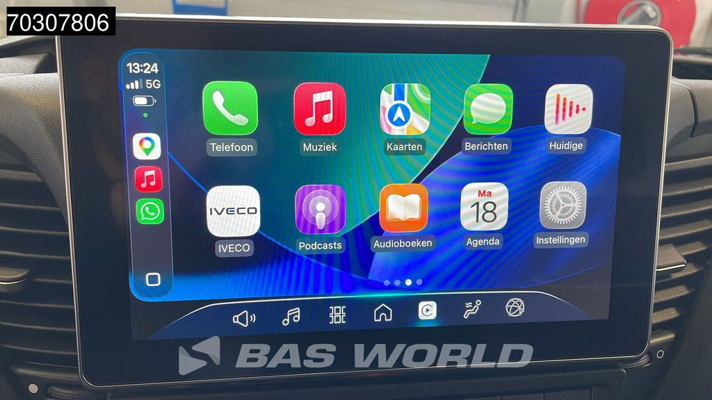 Iveco Daily 35C21 3.0L Automaat Open Laadbak 210PK Dubbellucht 3,5t Trekgewicht ACC LED Airco Camera CarPlay Euro6 Pritsche Pickup Open Box Airco 15