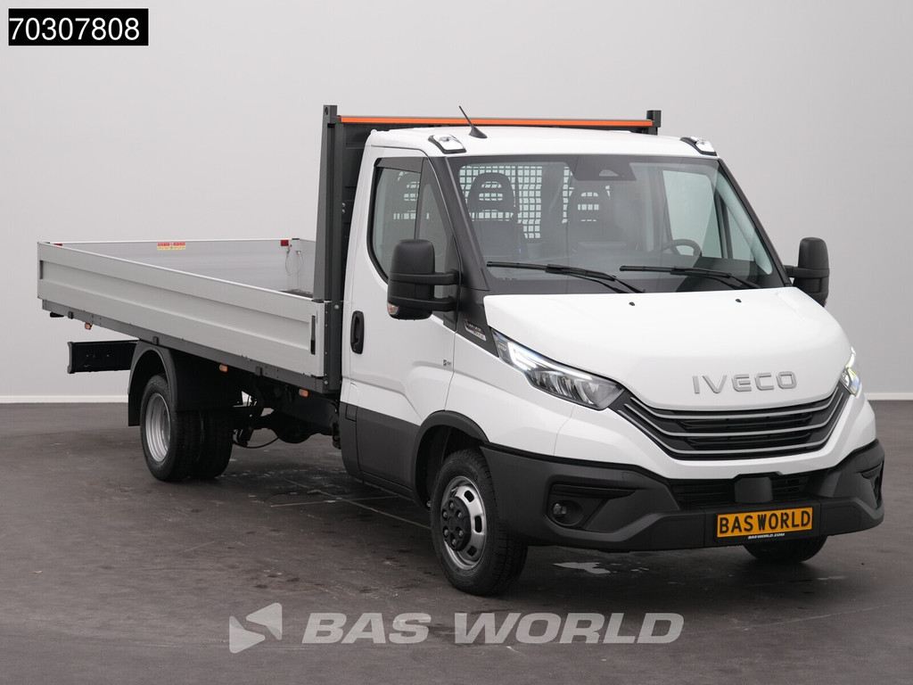 Iveco Daily 35C21 3.0L Automaat Open Laadbak 210PK Dubbellucht 3,5t Trekgewicht ACC LED Airco Camera CarPlay Euro6 Pritsche Pickup Open Box Airco 6