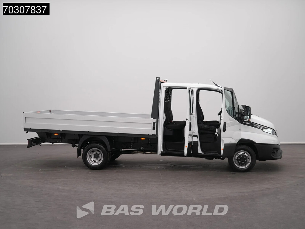Iveco Daily 35C21 3.0L Automaat Open Laadbak Dubbel Cabine 210PK Dubbellucht 3,5t Trekgewicht ACC LED Airco Camera Euro6 Pritsche Pickup Airco Dubbel cabine 9