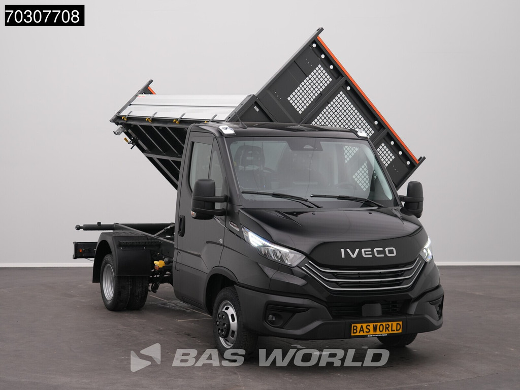Iveco Daily 35C21 3.0L Driezijdige Kipper Dubbellucht 210PK 3,5t Trekgewicht ACC LED Camera CarPlay Euro6 Kipper Tipper Benne Airco 6