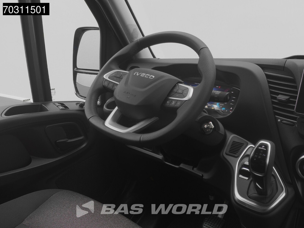 Iveco Daily 35C21 3.0L Laadklep 3,5t Trekhaak Automaat Dubbellucht Schuifzeilen Bakwagen LED ACC Parkeersensoren Euro6 Zeilen Zeilenwagen Koffer Meubelbak Airco Trekhaak 17