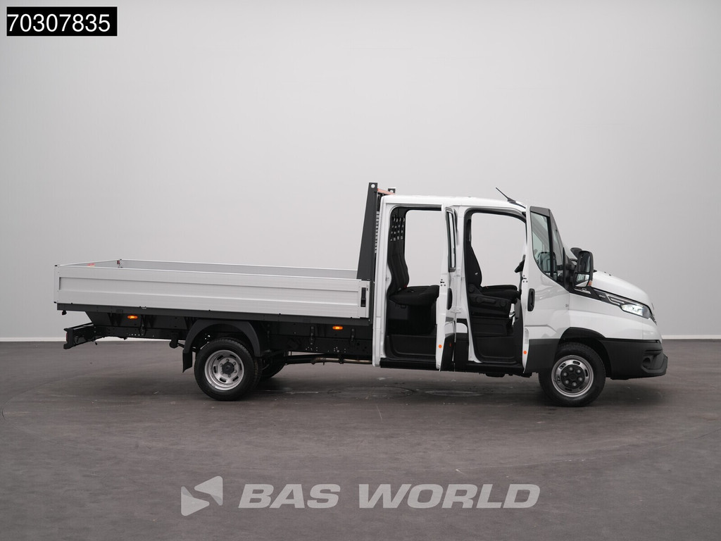 Iveco Daily 35C21 3.0L Open Laadbak Dubbel Cabine 210PK Dubbellucht 3,5t Trekgewicht ACC LED Airco Camera Euro6 Pritsche Pickup Airco Dubbel cabine 9