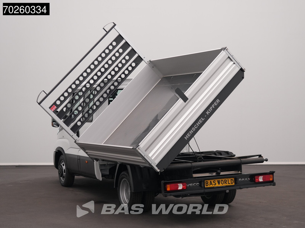 Iveco Daily 35C21 BPM VRIJ! 3-Zijdige Kipper Dubbel Cabine 210PK 3.0L Dubbellucht 3,5t Trekhaak ACC Airco LED Camera CarPlay Euro6 Tipper Benne Kieper Dreiseitenkipper 2m3 Airco 6