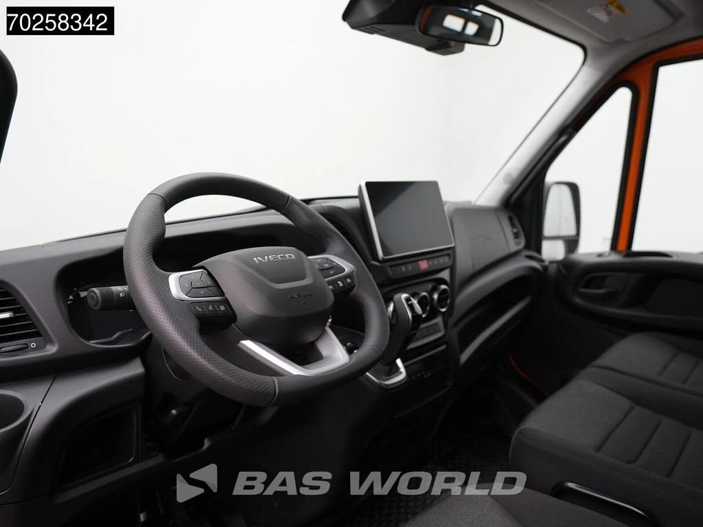 Iveco Daily 35C21 BPM VRIJ! 3-Zijdige Kipper Dubbel Cabine 210PK 3.0L Dubbellucht 3,5t Trekhaak ACC Airco LED Camera CarPlay Euro6 Tipper Benne Kieper Dreiseitenkipper 2m3 Airco Trekhaak 3