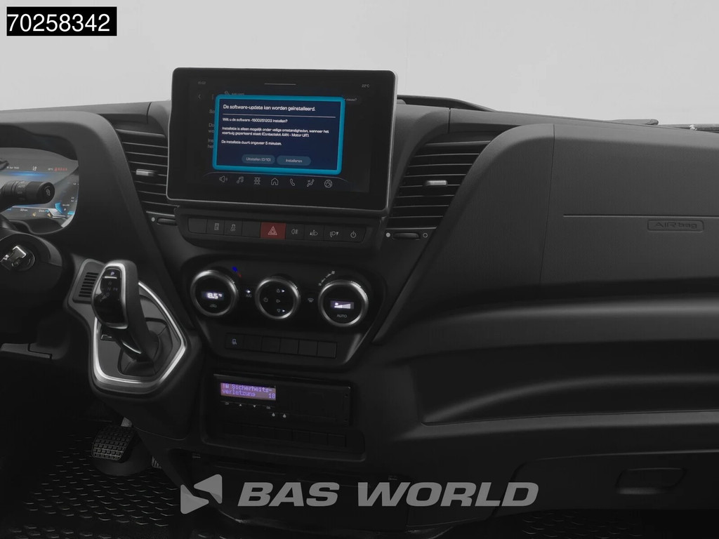 Iveco Daily 35C21 BPM VRIJ! 3-Zijdige Kipper Dubbel Cabine 210PK 3.0L Dubbellucht 3,5t Trekhaak ACC Airco LED Camera CarPlay Euro6 Tipper Benne Kieper Dreiseitenkipper 2m3 Airco Trekhaak 5