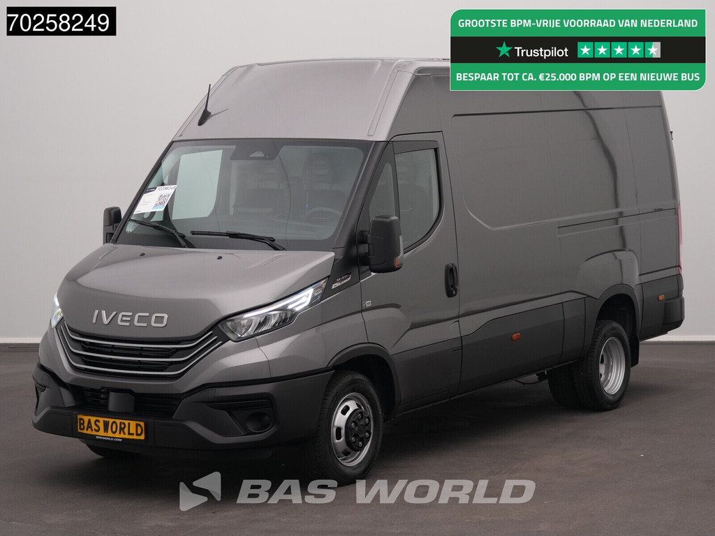 Iveco Daily 35C21 BPM VRIJ! 3.0L Automaat 210PK L2H2 2025-Model Dubbellucht 3,5t Trekvermogen ACC LED CarPlay Camera Parkeersensoren Euro6 L2 12m3 Airco