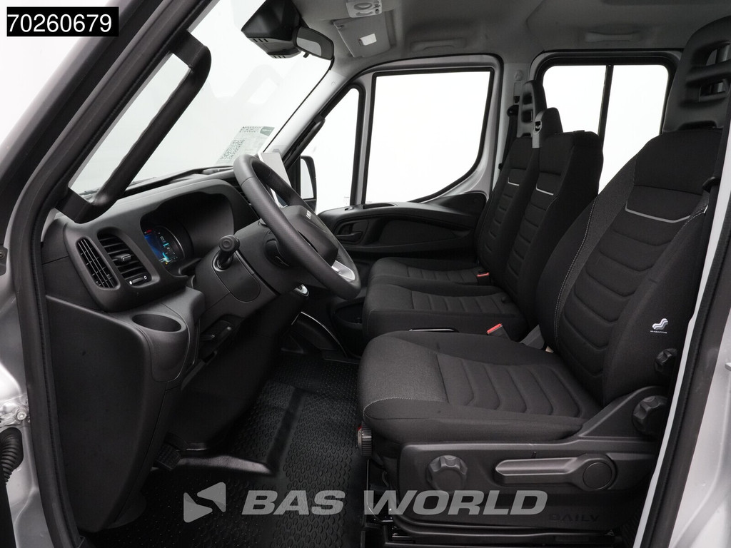 Iveco Daily 35C21 BPM Vrij! 3.0L Automaat Driezijdige Kipper Dubbel Cabine 210PK Dubbellucht ACC LED Airco Camera CarPlay Euro6 Tipper Kieper Benne 2m3 Airco 11