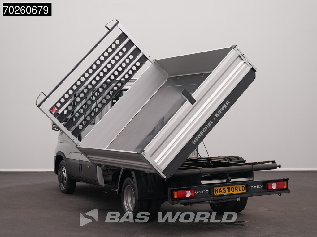 Iveco Daily 35C21 BPM Vrij! 3.0L Automaat Driezijdige Kipper Dubbel Cabine 210PK Dubbellucht ACC LED Airco Camera CarPlay Euro6 Tipper Kieper Benne 2m3 Airco 6