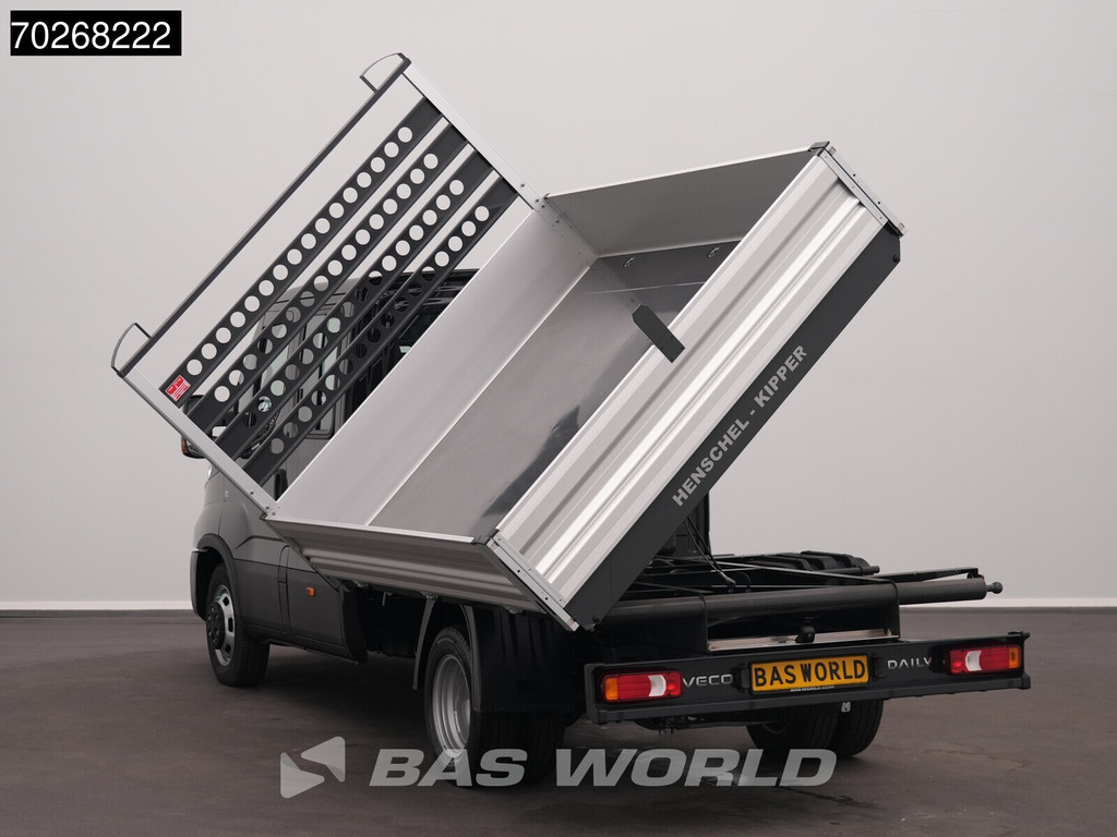 Iveco Daily 35C21 BPM Vrij! 3.0L Automaat Driezijdige Kipper Dubbel Cabine 210PK Dubbellucht ACC LED Airco Camera CarPlay Euro6 Tipper Kieper Benne 2m3 Airco 6